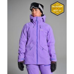 New TREW Stella Jacket Primo women’s ski shell size M purps purple NWT